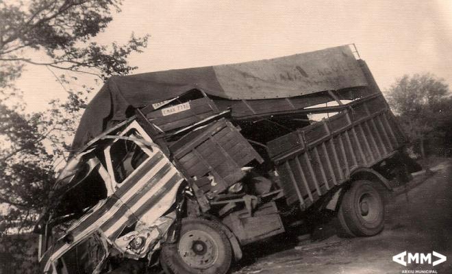 Accident d'un camió