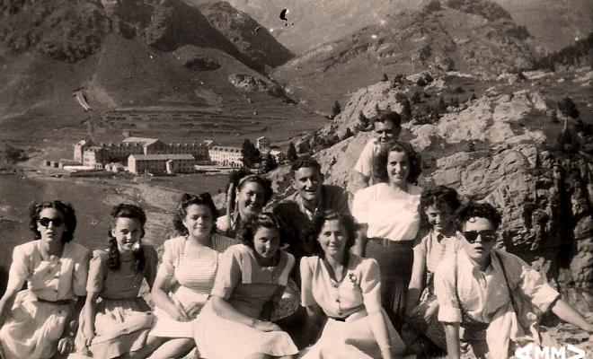Grup de joves de Montornès d'excursió a Núria