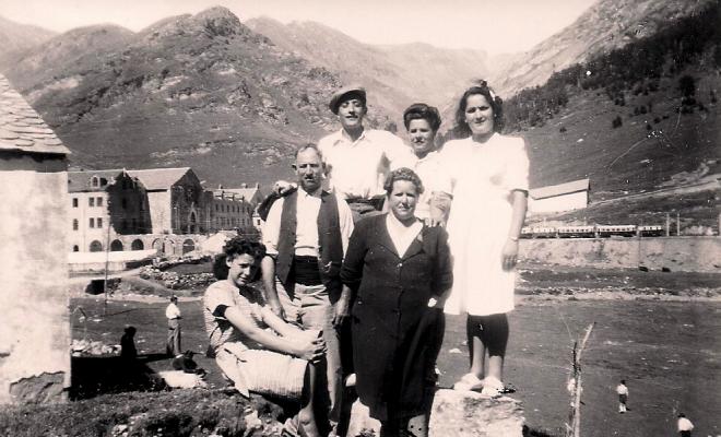 Excursió a Núria. Família Blanchar
