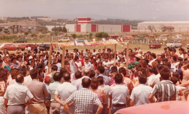 Espectacle a les festes de Sant Joan de Montornès Nord