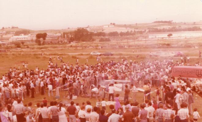 Graellada popular a les festes de Sant Joan de Montornès Nord