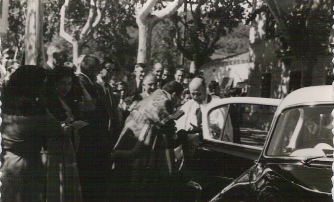 Arribada de les relíquies de Sant Sadurní