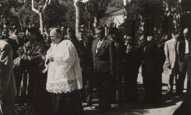 Arribada de les relíquies de Sant Sadurní