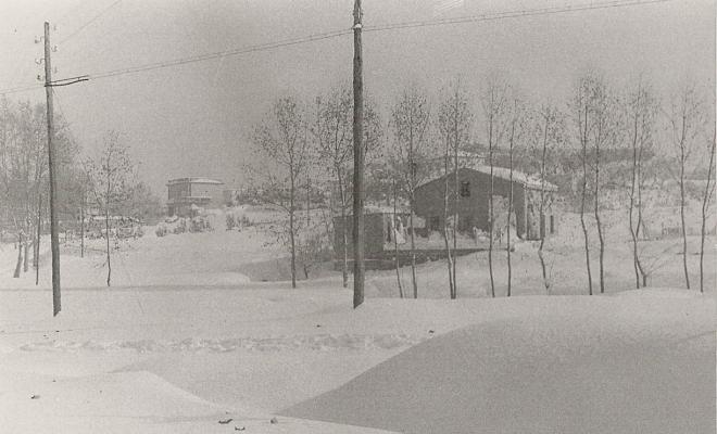 Nevada de 1962 a la zona de can Bellavista