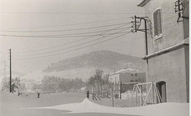 Nevada de 1962 a la zona de can Bellavista