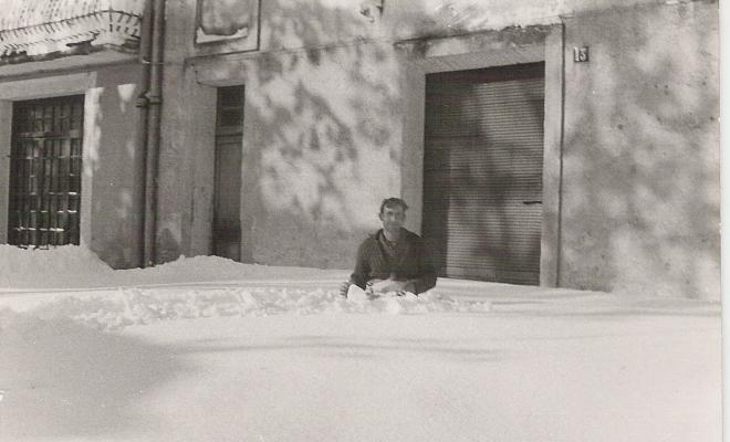 Nevada de 1962 a la zona de can Bellavista