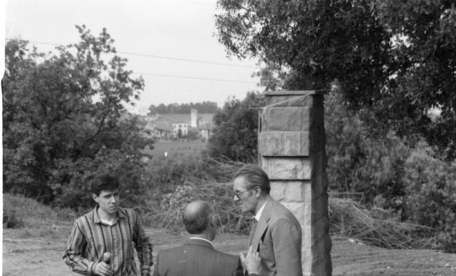 Inauguració dels monòlits de la ruta Verdaguer