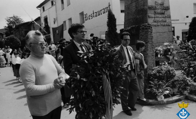 Homenatge al Pedró dins la Festa Verdaguer. Ernest Lluch