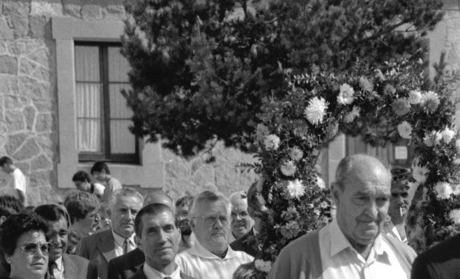 Processó de la Verge dins els actes de la Festa Major