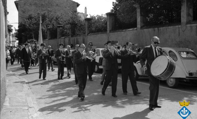Processó de la Verge dins els actes de la Festa Major