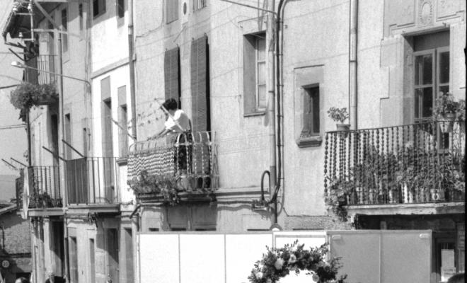 Processó de la Verge dins els actes de la Festa Major