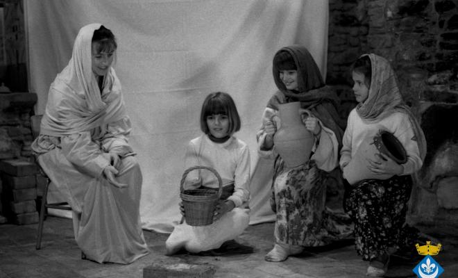 Sessió de fotos per fer figures de pessebre de l'Ateneu de Folgueroles