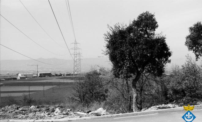 Perspectives de Folgueroles. Urbanització carrers de la urbanització la Roca