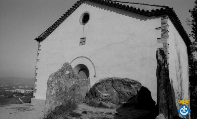 Indrets ruta Verdagueriana. Ermita i dòlmen de Sant Jordi de Puigseslloses