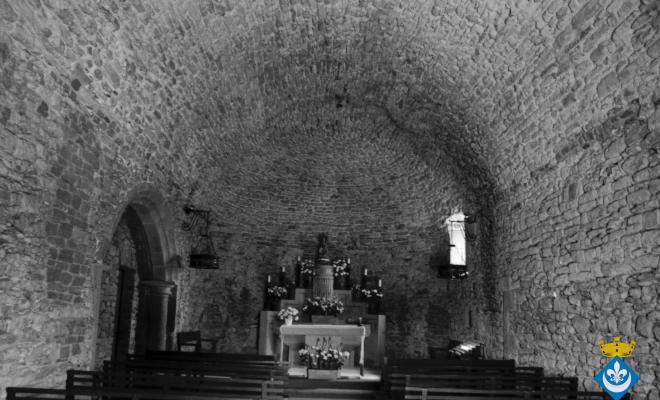 Ruta Verdagueriana. Interior ermita de la Damunt