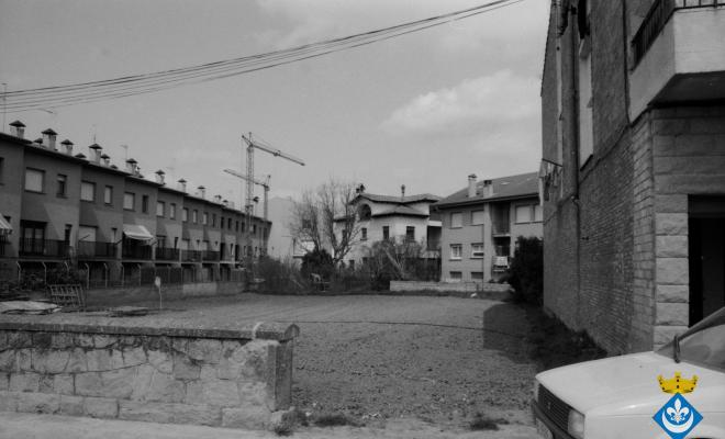 Horts carrer Sant Jordi. Al fons torreta de Cal Secretari