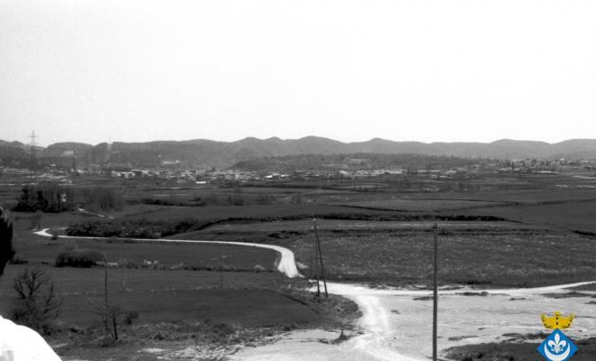 Camps de conreu i camí de Sant Jordi de Puigseslloses a Folgueroles
