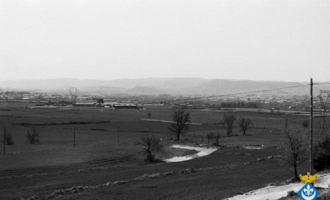 Camps de conreu i camí de Sant Jordi de Puigseslloses a Folgueroles