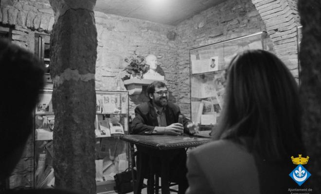 Festa Verdaguer. Xerrada d'Isidor Cònsul al Museu Verdaguer