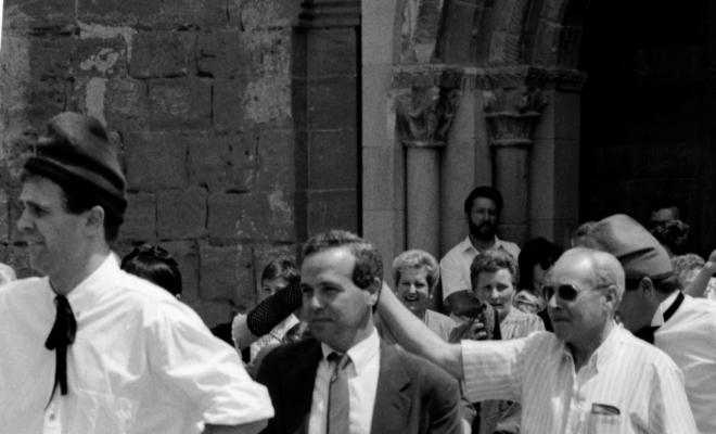 Festa Verdaguer. Ballets de Folgueroles. Gil Orriols, alcalde de Folgueroles
