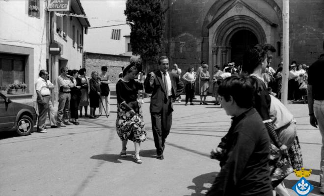 Festa Verdaguer. Ballets de Folgueroles. Gil Orriols, alcalde de Folgueroles