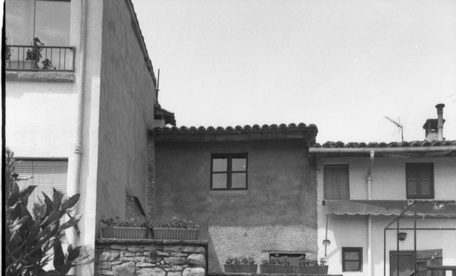 Pati de la casa museu Verdaguer durant  l'acte d'inauguració de la nova museografia de la casa museu
