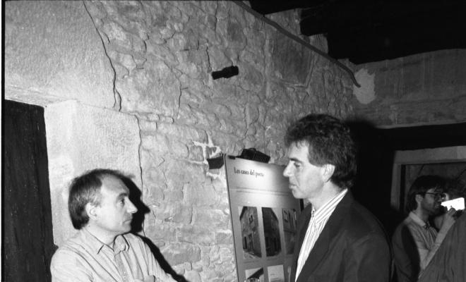 Assistents a l'acte d'inauguració de la nova museografia de la casa museu