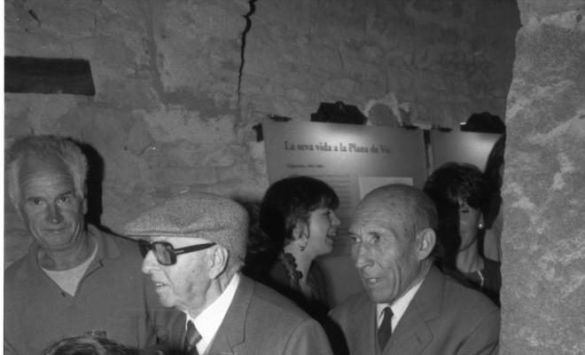 Assistents a l'acte d'inauguració de la nova museografia de la casa museu
