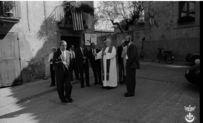 Processó de la Verge dins els actes de la Festa Major