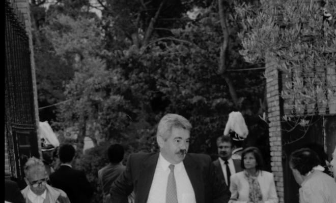 Festa Verdaguer a Vil·la Joana. Inauguració del monument de l'Àlbula. Pasqual Maragall