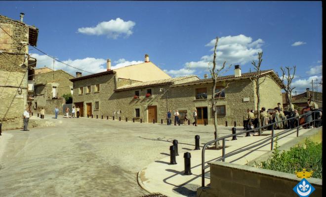 Sardanes a la plaça de la Ricardera