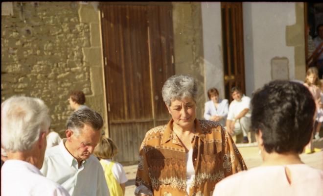 Sardanes a la plaça de la Ricardera