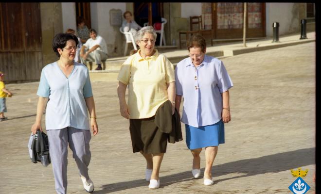 Sardanes a la plaça de la Ricardera