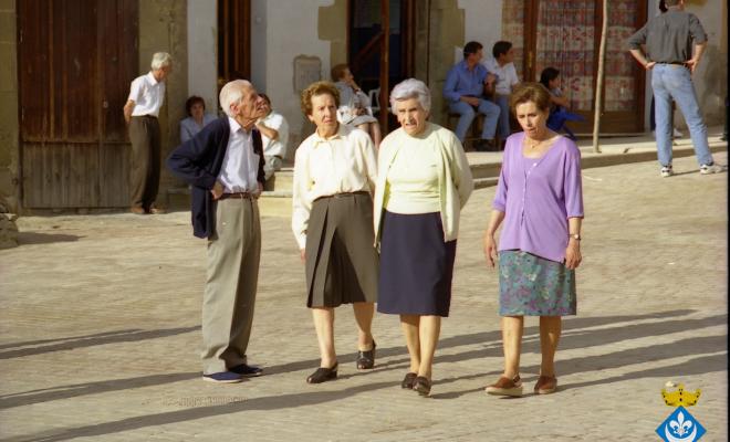 Sardanes a la plaça de la Ricardera