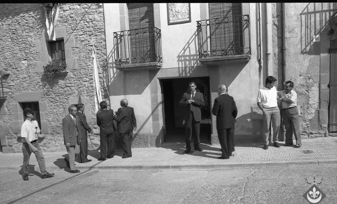 Processó de la Verge dins els actes de la Festa Major