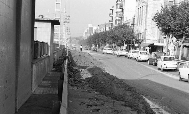 Efectes d'un aiguat, carretera N-II