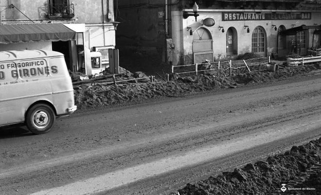 Efectes d'un aiguat, carretera N-II