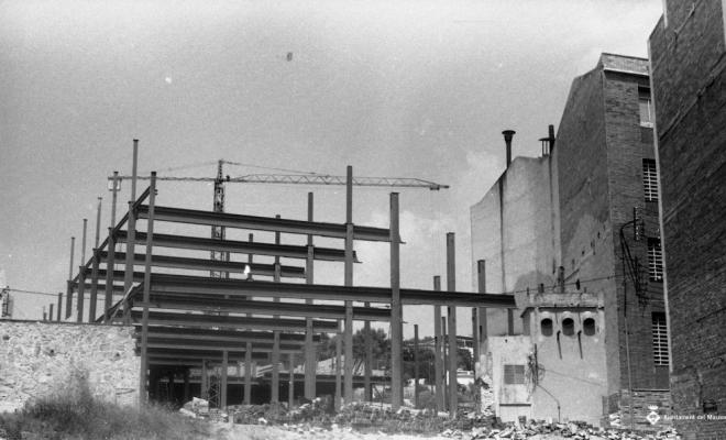 Construcció d'uns pisos