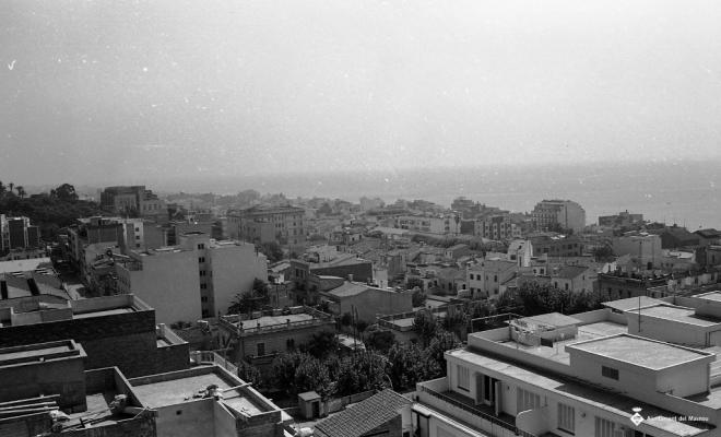 Vista del Masnou des del carrer de Navarra