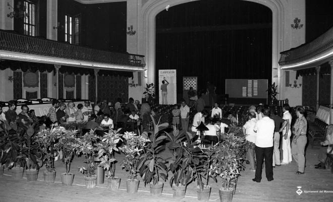 Torneig d'escacs al teatre del Casino