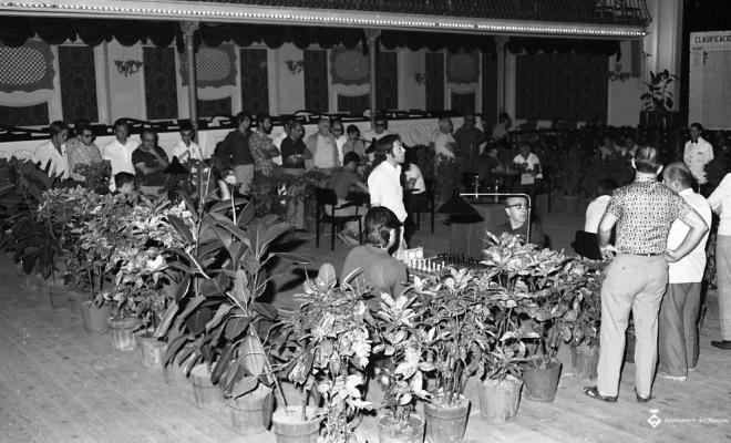 Torneig d'escacs al teatre del Casino