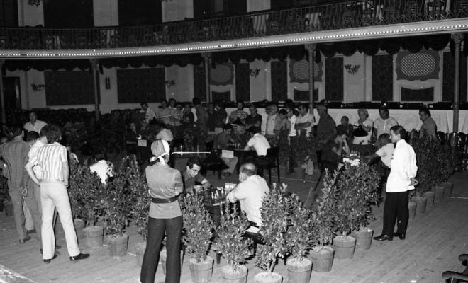 Torneig d'escacs al teatre del Casino