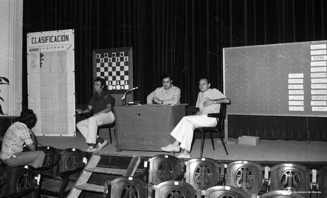 Torneig d'escacs al teatre del Casino