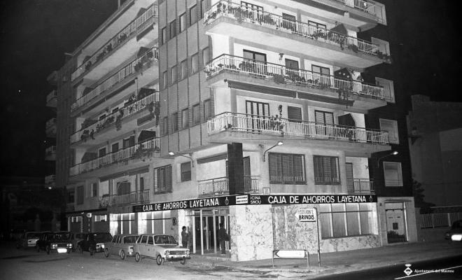 Inauguració de l'oficina de la Caixa Laietana