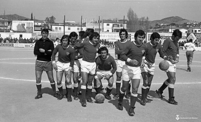 Partit de futbol Masnou-Lleida