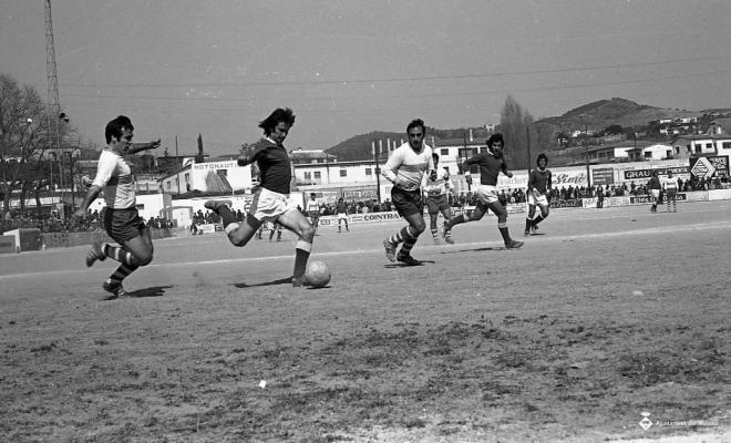 Partit de futbol Masnou-Lleida