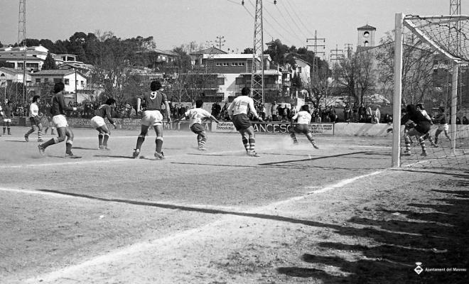 Partit de futbol Masnou-Lleida