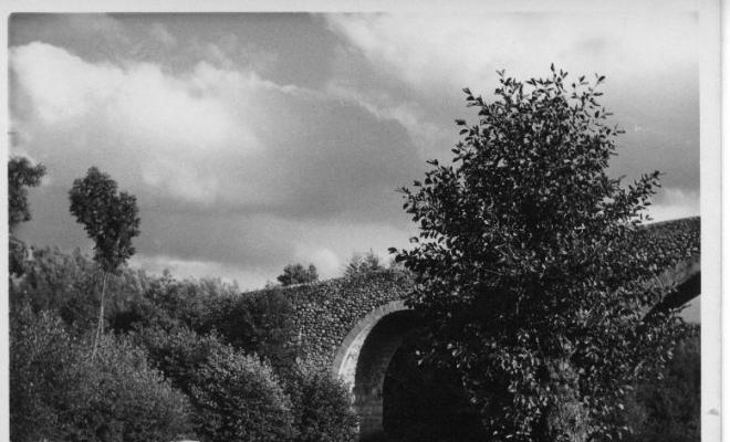 Pont de Sant Martí sobre el riu Querol