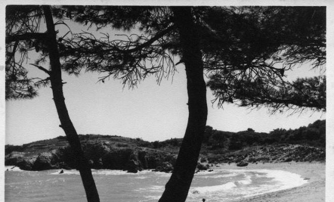 Vista d'una platja de l'Escala (Alt Empordà)