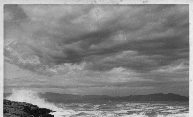 Temporal a la zona de l'Escala (Alt Empordà)